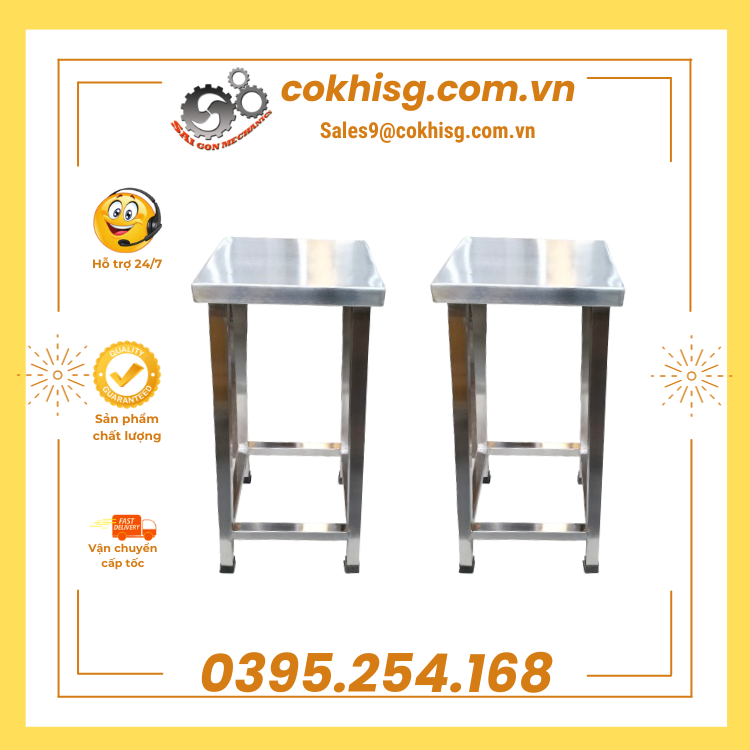 Ghế phòng thí nghiệm inox 304